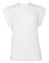 Women´s Flowy Muscle Tee With Rolled Cuff